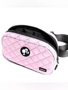 Vooray Quilted Pink Belt Bag